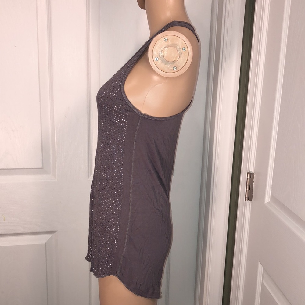 Ya Los Angeles Grey Top. S - Picture 3 of 6